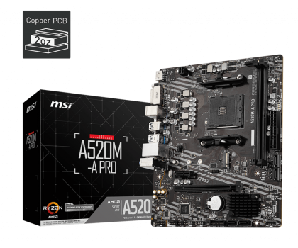 Płyta główna MSI A520M-A PRO